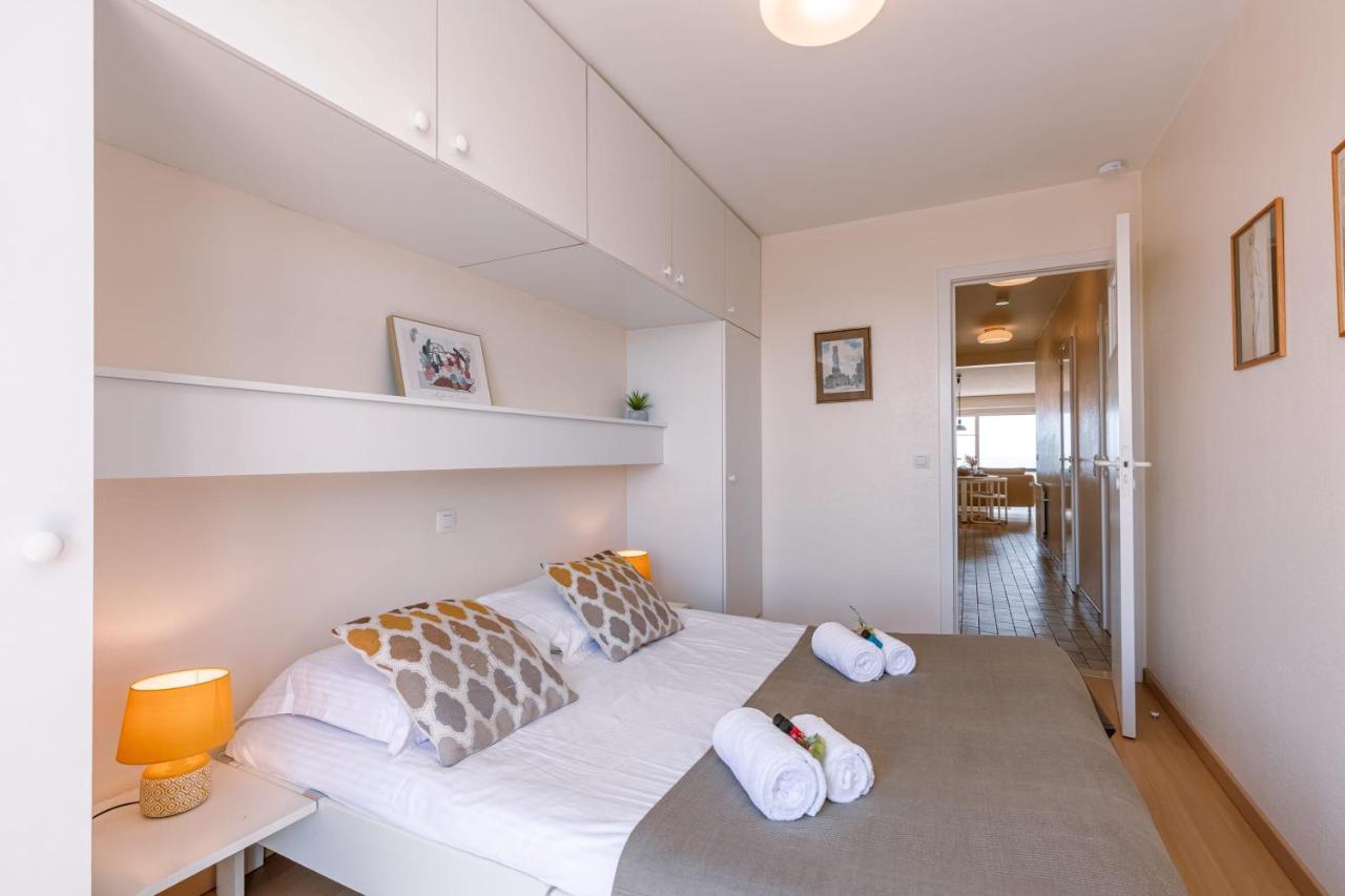 Stunning Seaview Apt On 7Th Floor At Beachfront Knokke-Heist Eksteriør billede
