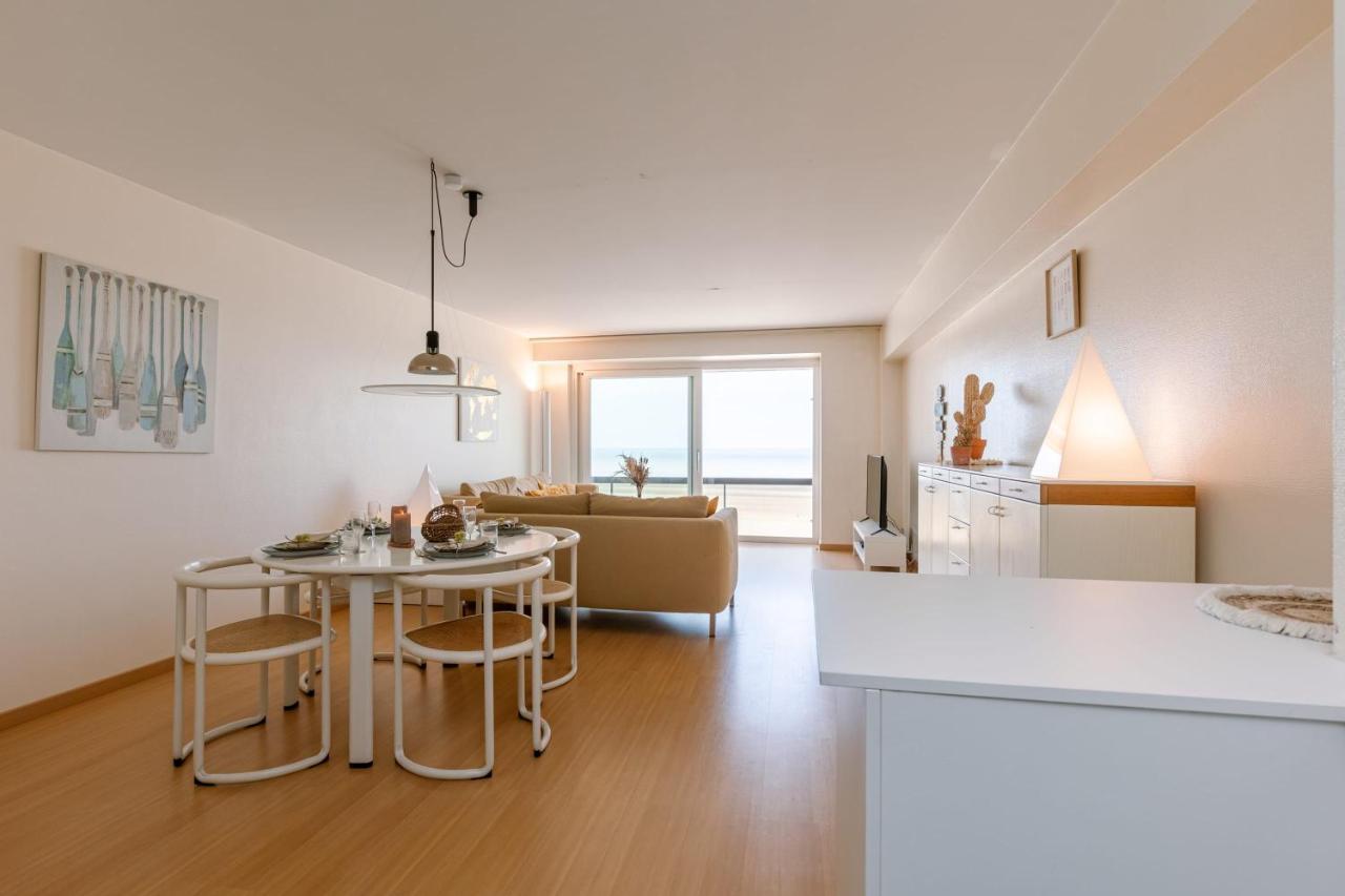 Stunning Seaview Apt On 7Th Floor At Beachfront Knokke-Heist Eksteriør billede