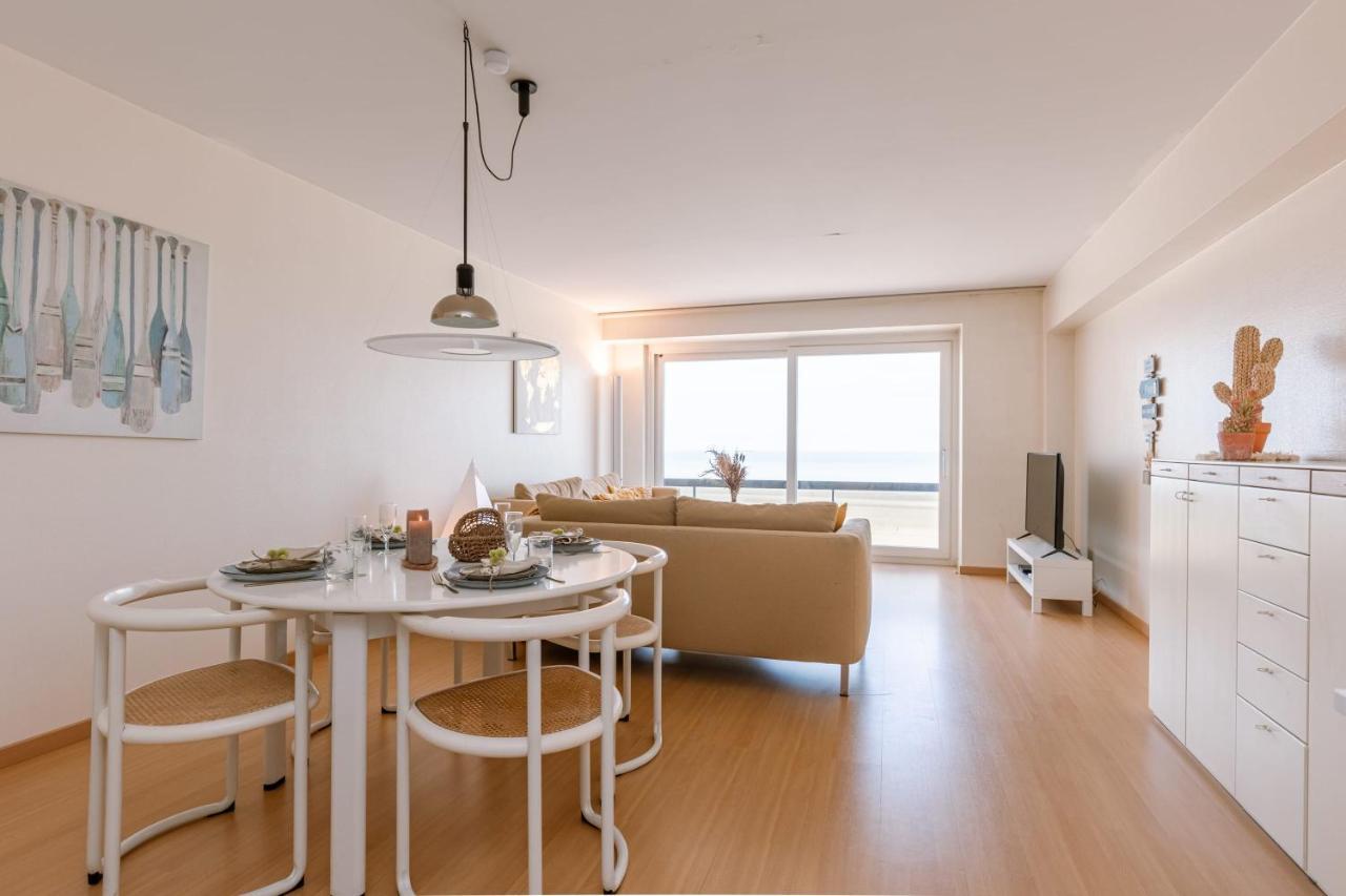 Stunning Seaview Apt On 7Th Floor At Beachfront Knokke-Heist Eksteriør billede